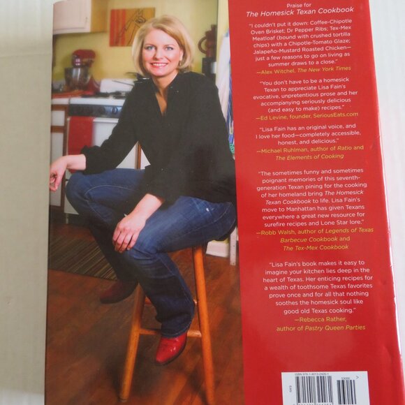 The Homesick Texan Cookbook by Lisa Fain, EUC - Picture 2 of 2